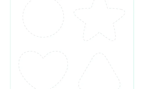 2352虚线描图_一年级上下册资料_小学一年级学习资料-25年更新版_1-00、幼小衔接_幼小衔接专注力启蒙篇_儿童专注力连线训练