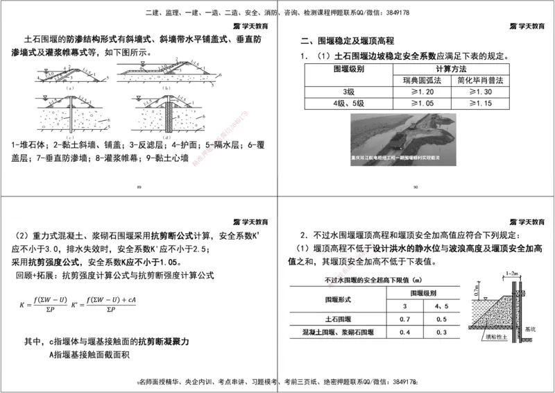 02.25年一建《水利》直播带学讲义（技术）-打印版_2026年一级建造师_2026年一建水利_2025年一建水利SVIP_02-基础精讲✿高端面授✿深度强化_30-水利《直播带学班》李顺顺XT