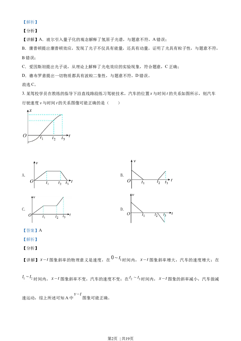 2021年高考物理试卷（辽宁）（解析卷）_物理历年高考真题_新&middot;Word版2008-2025&middot;高考物理真题_物理（按年份分类）2008-2025_2021&middot;高考物理真题