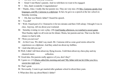 2014年12月年四级听力答案解析（二）_大学英语四级+六级_四级真题_专项_四级听力专项_2010-2015_2014.12四级