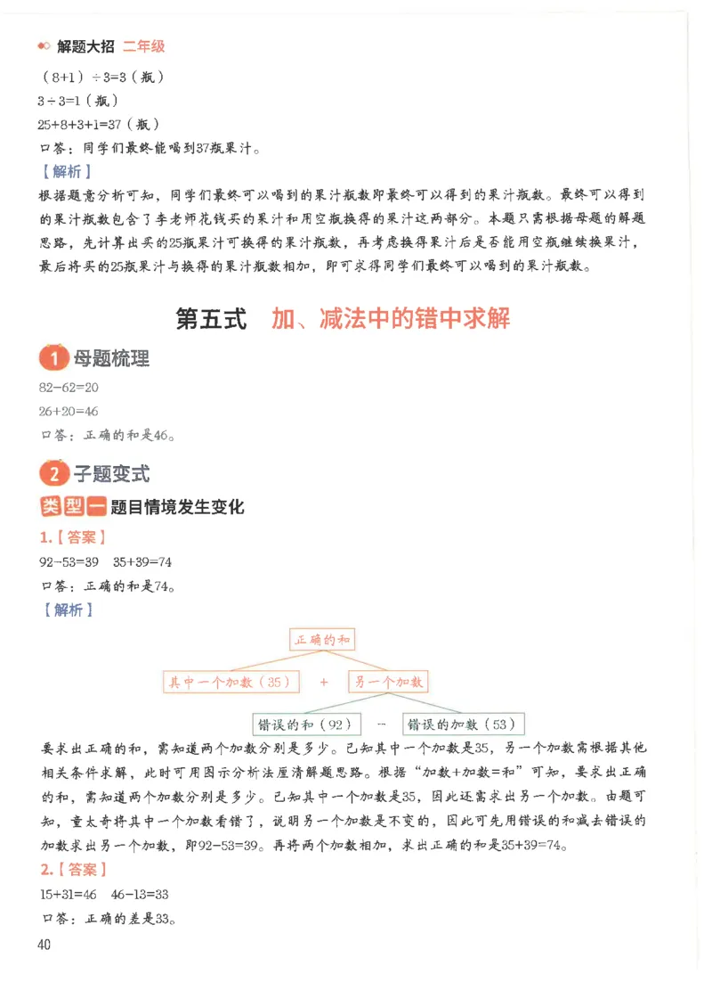 斗半匠数学母题解题大招举一反三二年级_小学全网线上同款资料_24号文件2上数学_云云老师
