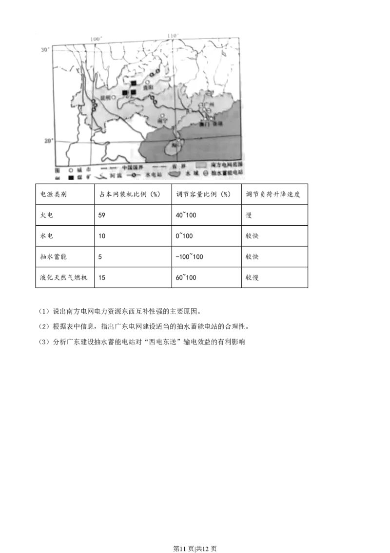 2022年高考地理试卷（浙江）（6月）（空白卷）_地理历年高考真题_新&middot;PDF版2008-2025&middot;高考地理真题_地理（按试卷类型分类）2008-2025_自主命题卷&middot;地理（2008-2025）