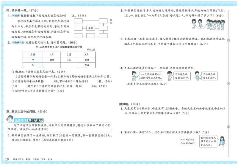 25春三下数学王朝霞培优100分_三年级上下册资料_53黄冈多个品牌系列资料_数学