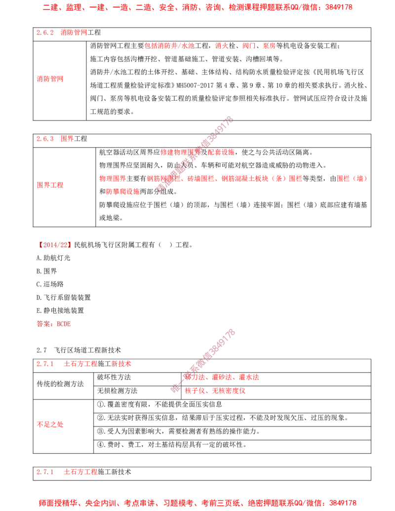 16.23-第2章-2.5、2.6、2.7-飞行区桥梁及涵隧工程、飞行区附属主要设施、飞行区场道工程新技术_2026年一级建造师_2026年一建民航_2025年一建民航SVIP_02-基础精讲✿高端面授✿深度强化
