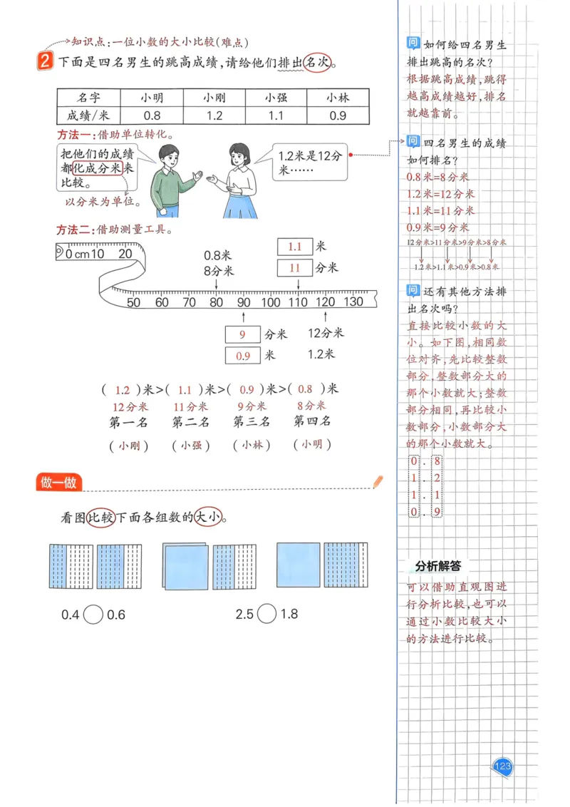 25春一本预习笔记3下数学_三年级上下册资料_53黄冈多个品牌系列资料_数学