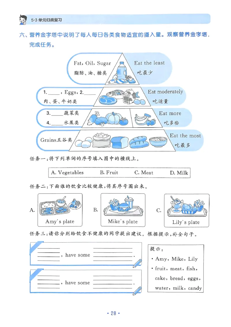 25春53归类复习人教英语3下_三年级上下册资料_53黄冈多个品牌系列资料_英语