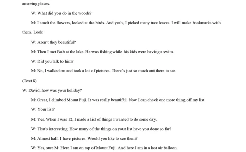 2021年高考英语试卷（浙江）（6月）（解析卷）_英语历年高考真题_新&middot;PDF版2008-2025&middot;高考英语真题_英语（按年份分类）2008-2025_2021&middot;高考英语真题