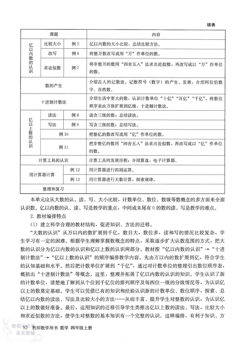 人教版教师教学用书数学四年级上册_《教师教学用书（教参）》25秋数学1-6年级上册（人教版）