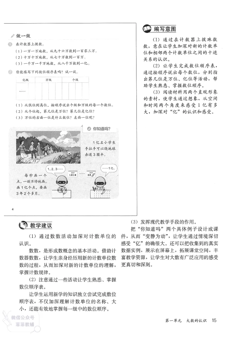 人教版教师教学用书数学四年级上册_《教师教学用书（教参）》25秋数学1-6年级上册（人教版）