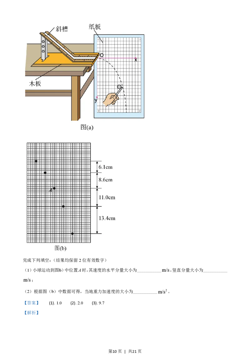 2021年高考物理试卷（全国乙卷）（解析卷）_物理历年高考真题_新&middot;PDF版2008-2025&middot;高考物理真题_物理（按年份分类）2008-2025_2021&middot;高考物理真题