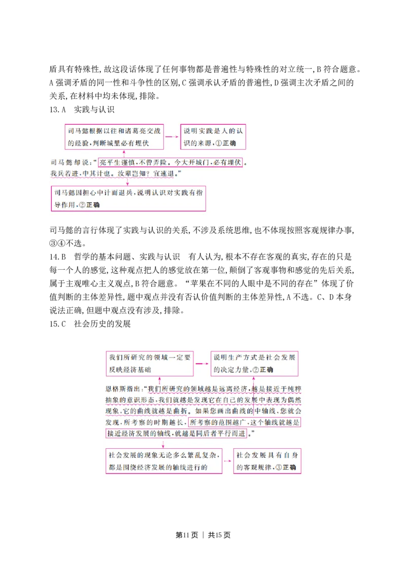 2022年高考政治试卷（江苏）（解析卷）_政治历年高考真题_新&middot;PDF版2008-2025&middot;高考政治真题_政治（按试卷类型分类）2008-2025_自主命题卷&middot;政治（2008-2025）_江苏自主命题&middot;政治（2008-2025）