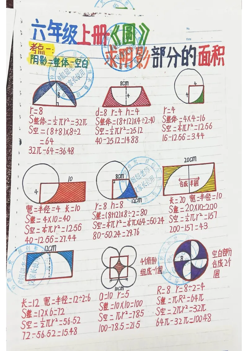 六年级最新补充版9.8_小学全网线上同款资料_11号_6年级_六年级手写笔记&darr;&darr;&darr;&darr;