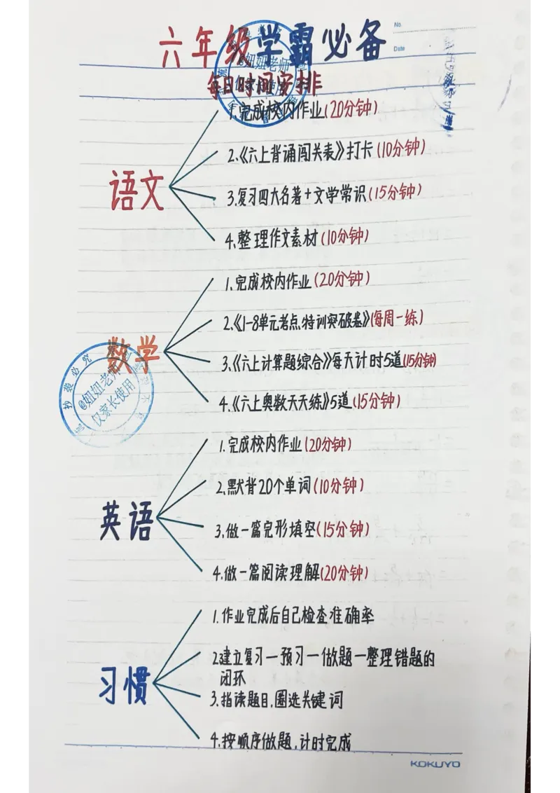 六年级最新补充版9.8_小学全网线上同款资料_11号_6年级_六年级手写笔记&darr;&darr;&darr;&darr;