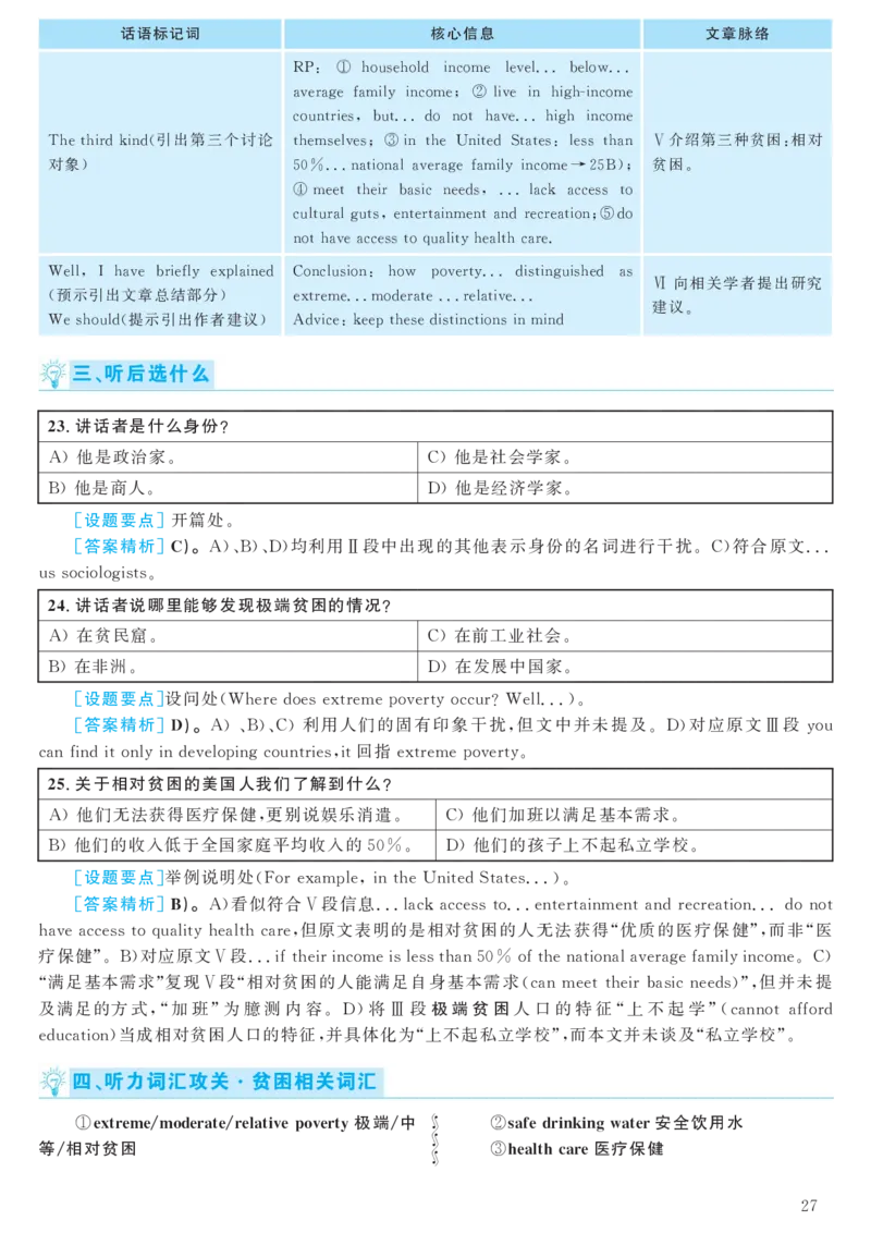 2017.06英语六级考试第2套解析_大学英语四级+六级_六级真题_六级真题_1990年-2018年真题资料合集_2017年06月CET6题+解+音频_03、答案解析