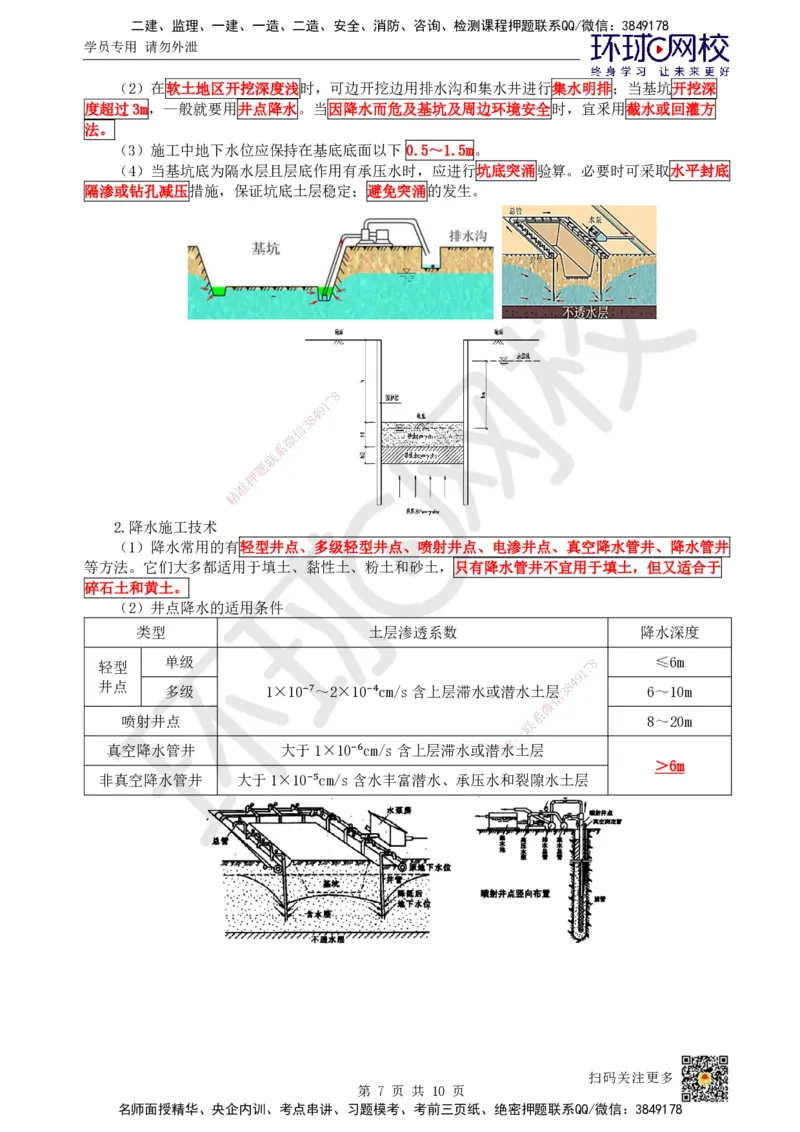 14.第13讲-32-33土石方与地基基础工程施工(3)_2026年一级建造师_2026年一建建筑_2025年一建建筑SVIP_02-基础精讲✿高端面授✿深度强化_马红