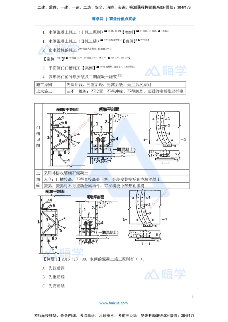 14.2025李想-考前拔分速成-第6章-1_2026年一级建造师_2026年一建水利_2025年一建水利SVIP_04-冲刺串讲✿考点强化✿小灶集训_17-水利《考前拔分速成》李想HX_讲义