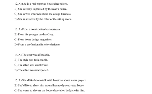 2020年12月四级真题第1套_大学英语四级+六级_四级真题_四级真题_2020年12月CET4题+解+音频_02、真题word版