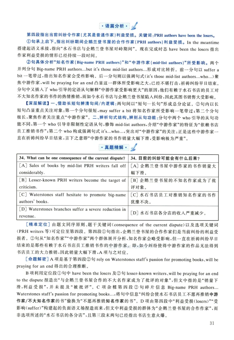 2023年考研英语一真题解析_考研英语真题_考研英语（一）历年真题_❤️2.2010-2024年考研英语一真题及解析_02、解析部分_详细版