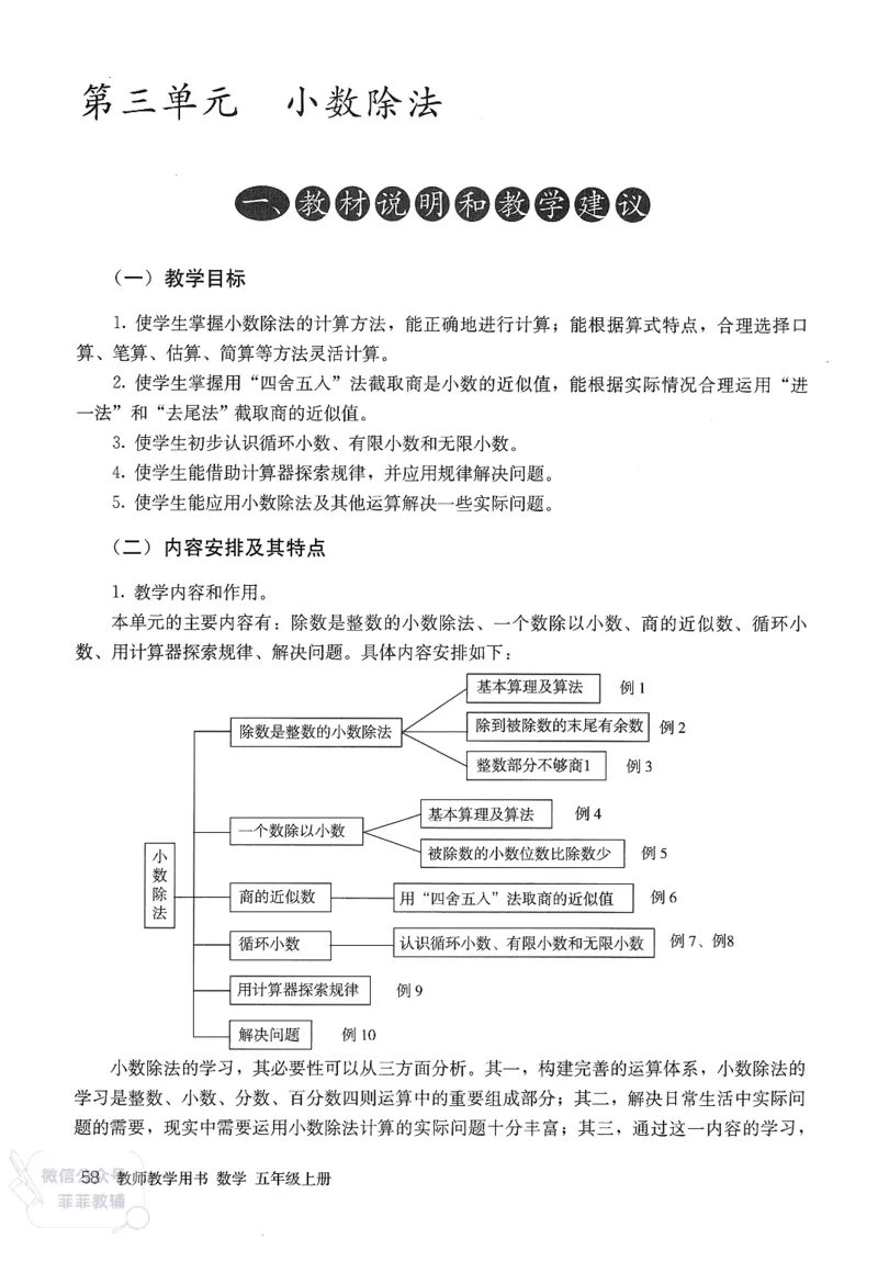 人教版教师教学用书数学五年级上册_《教师教学用书（教参）》25秋数学1-6年级上册（人教版）