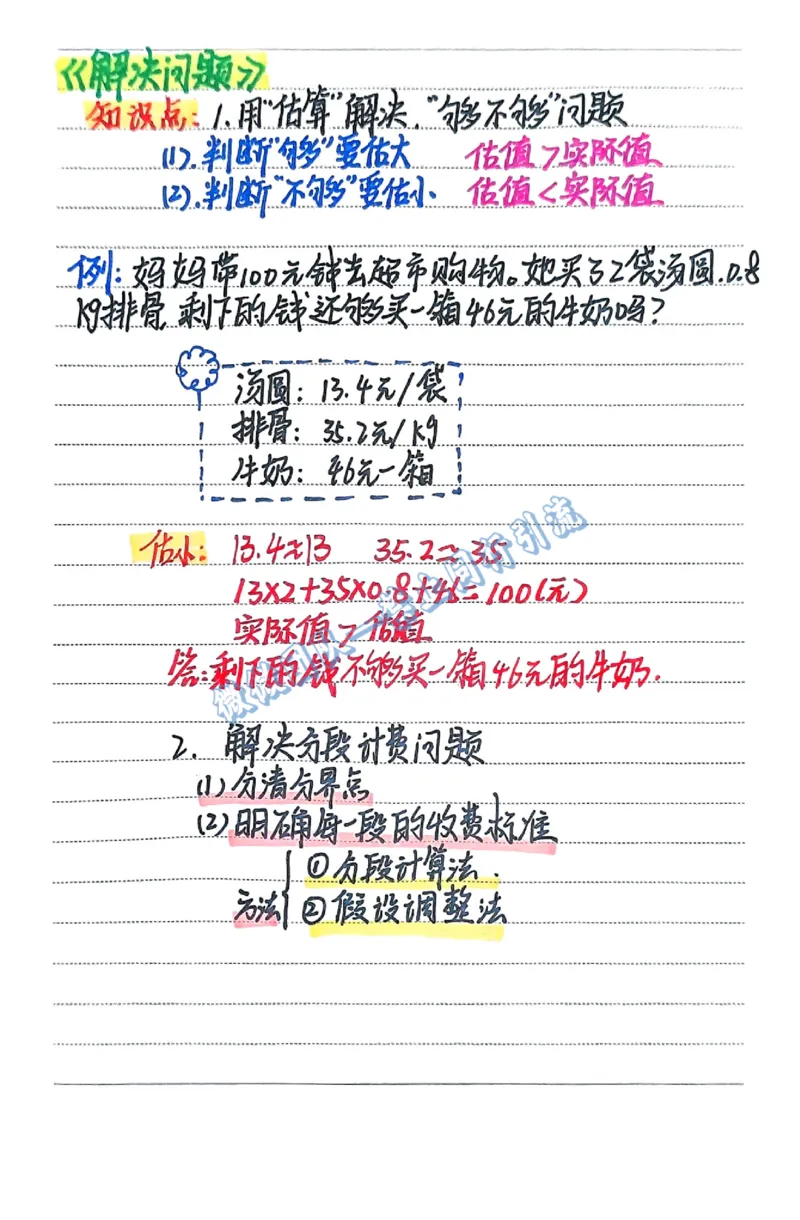 五上数学预习重点（分享版）_小学全网线上同款资料_26号文件5上6上数学