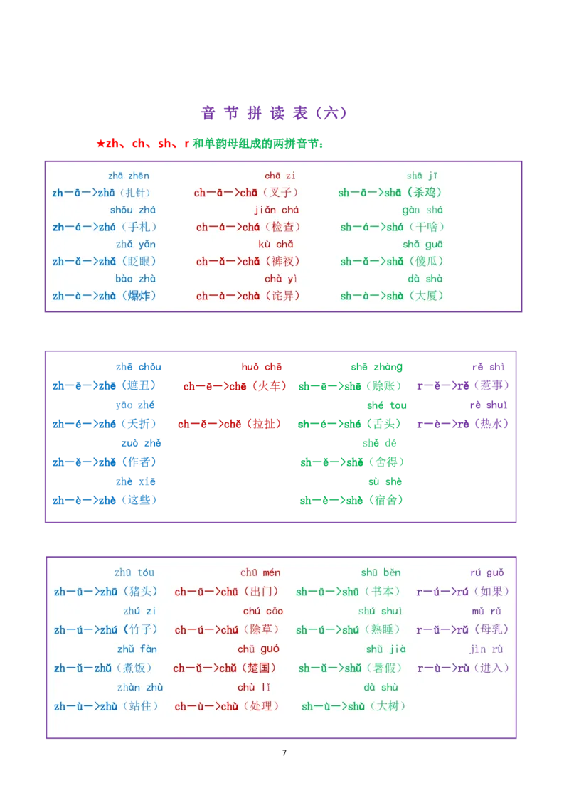 我是拼读小能手_拼音专项