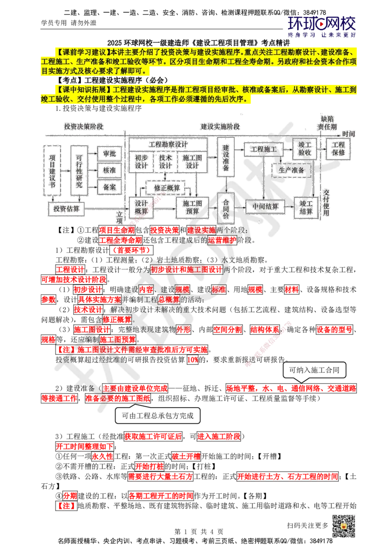 02.第2讲-11工程建设实施程序_2026年一级建造师_2026年一建管理_2025年一建管理SVIP_02-基础精讲✿高端面授✿深度强化_25-管理《考点精讲班》张君、郑春秋HQ_张君