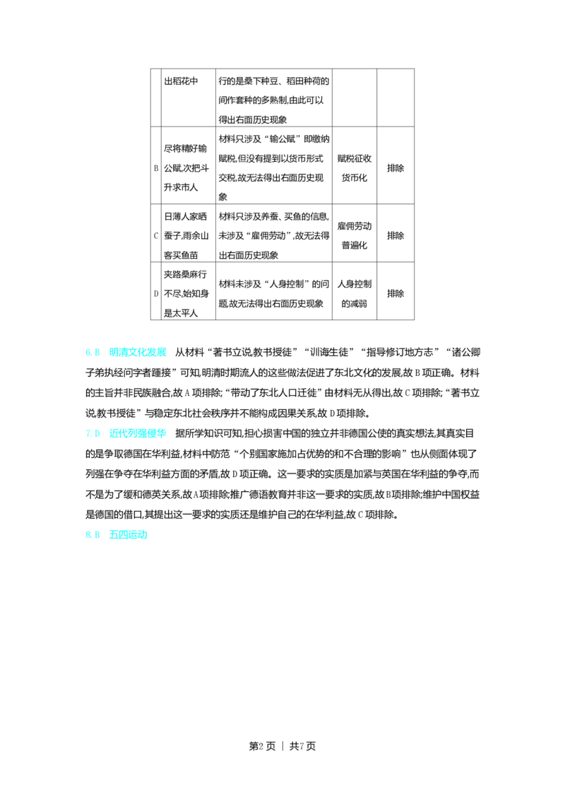 2022年高考历史试卷（辽宁）（解析卷）_历史历年高考真题_新&middot;PDF版2008-2025&middot;高考历史真题_历史（按试卷类型分类）2008-2025_自主命题卷&middot;历史（2008-2025）_辽宁自主命题&middot;历史（2021-2024）