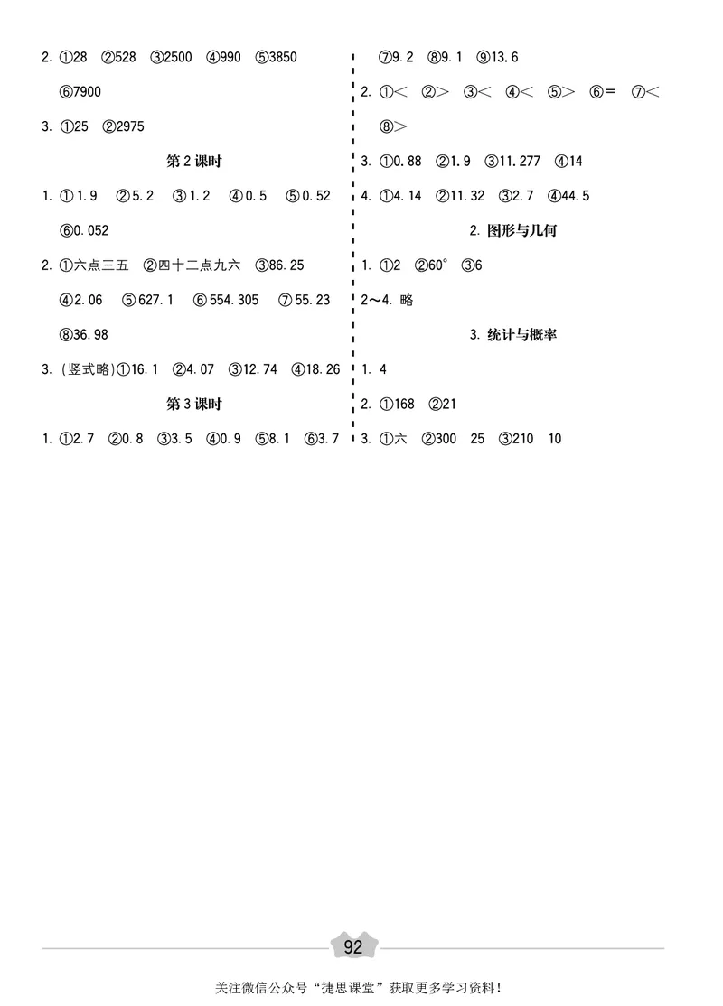五E口算题卡四年级下册数学人教版_1~6年级全册五E口算题卡(1)_4年级五E口算题卡