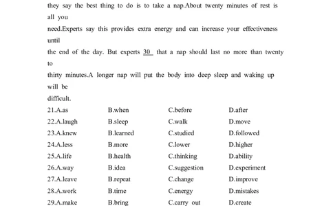 2024年全国普通高等学校运动训练、民族传统体育单招考试英语模拟卷含解析（3）_006体育资料_英语2011-2025年真题+59套模拟卷_2024体育单招模拟卷16套