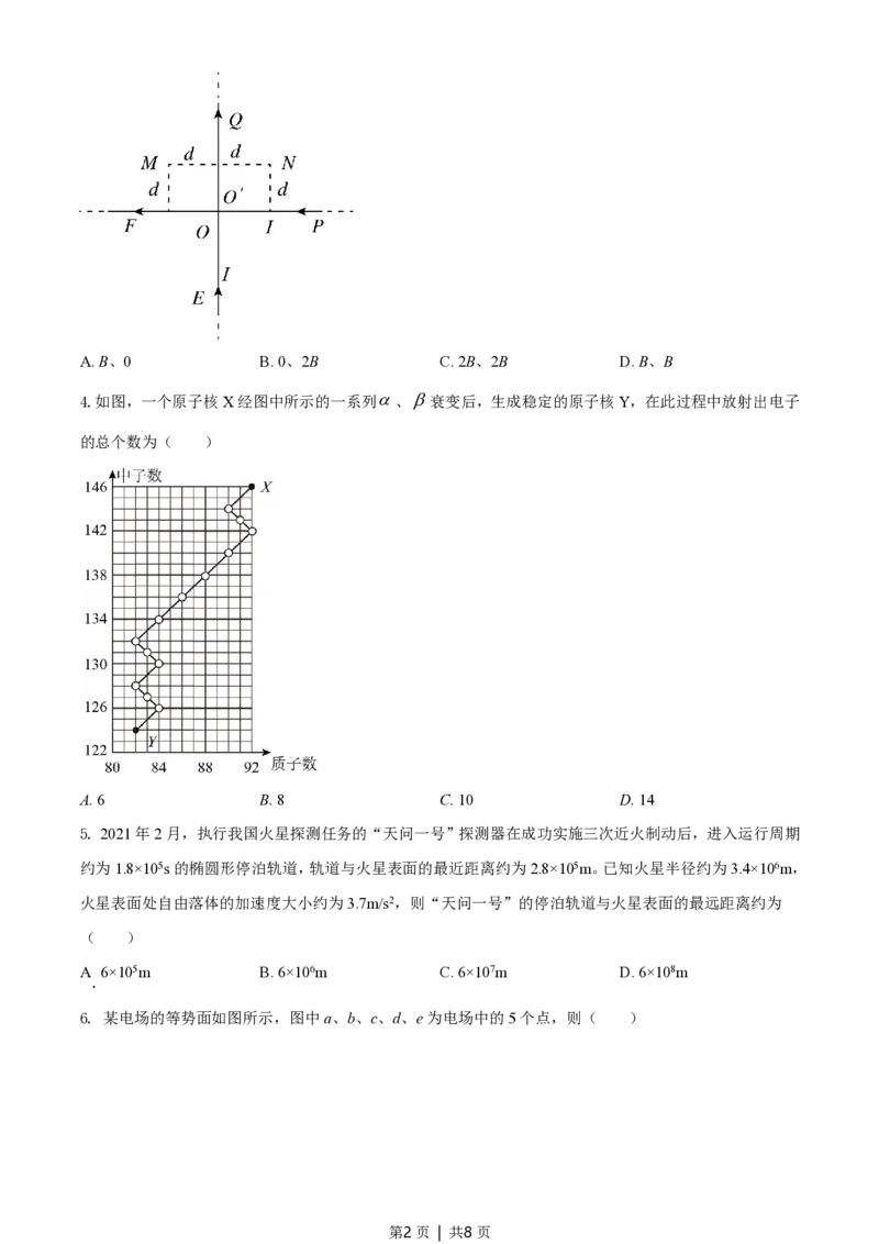 2021年高考物理试卷（全国甲卷）（空白卷）_物理历年高考真题_新&middot;PDF版2008-2025&middot;高考物理真题_物理（按省份分类）2008-2025_2008-2024&middot;（贵州）物理高考真题