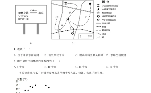 2021年高考地理试卷（北京）（空白卷）_地理历年高考真题_新&middot;PDF版2008-2025&middot;高考地理真题_地理（按试卷类型分类）2008-2025_自主命题卷&middot;地理（2008-2025）_北京自主命题&middot;地理（2008-2025）
