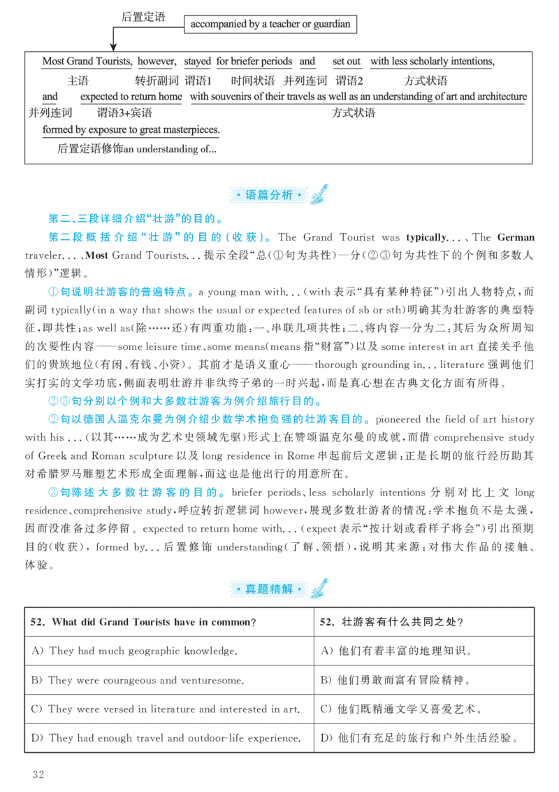 2017.06英语六级考试第3套解析_大学英语四级+六级_六级真题_六级真题_1990年-2018年真题资料合集_2017年06月CET6题+解+音频_03、答案解析