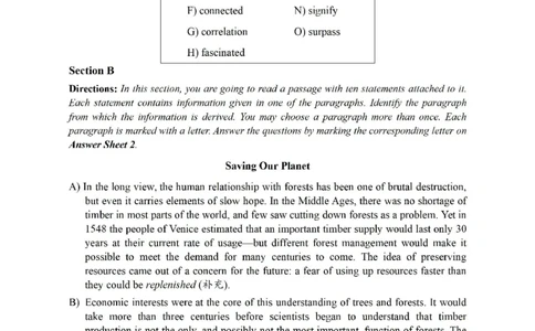 2022.06六级真题第2套可复制可搜索，打印首选_大学英语四级+六级_六级真题_六级真题_2022年06月CET6题+解+音频_01、真题PDF版（推荐打印）❤