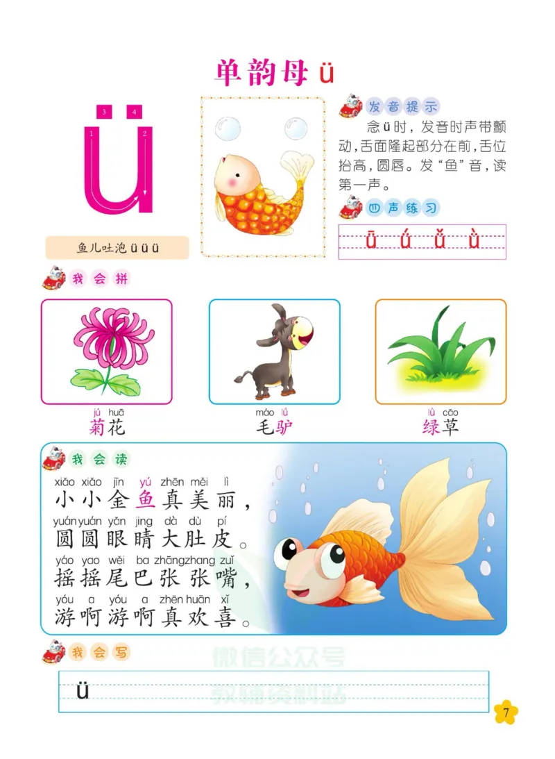 幼儿拼音幼小衔接_拼音专项