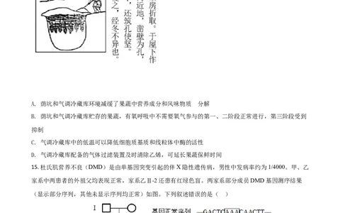 2021年高考生物试卷（河北）（空白卷）_生物历年高考真题_新&middot;Word版2008-2025&middot;高考生物真题_生物（按年份分类）2008-2025_2021&middot;高考生物真题