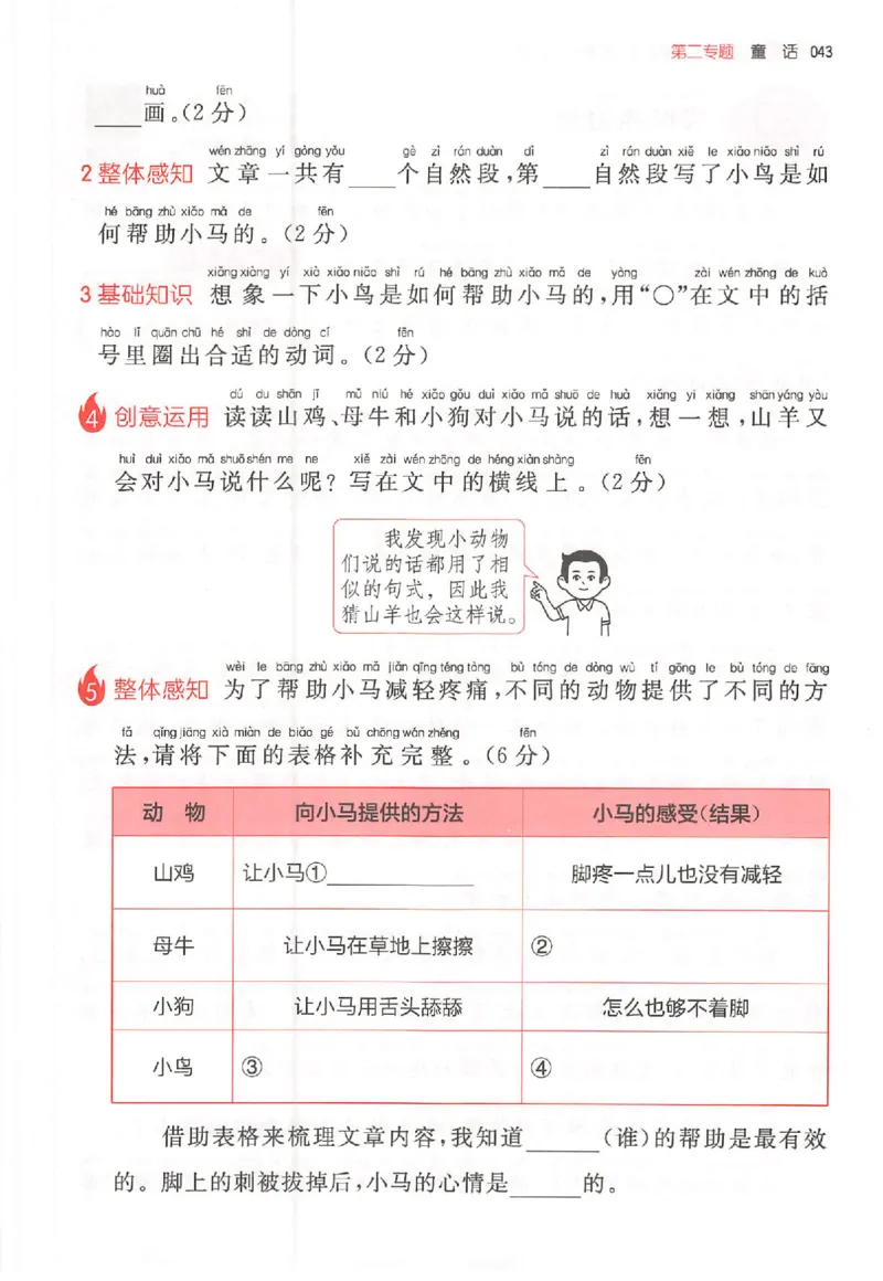 26版一本小语100篇二年级_25秋《一本小学语文阅读训练100篇第13版》1-6_一本小语阅读训练100篇2年级