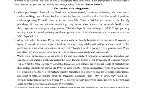 2023.06英语六级真题第2套_大学英语四级+六级_六级真题_六级真题_2023年06月CET6题+解+音频_02、真题word版