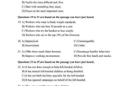 2021.12四级真题第1套可复制可搜索，打印首选_大学英语四级+六级_四级真题_四级真题_2021年12月CET4题+解+音频_01、真题PDF版（推荐打印）❤