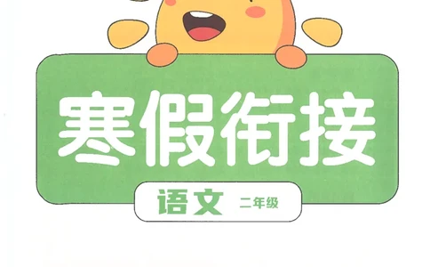 25版《阳光同学寒假衔接》语文2年级_二年级上下册资料_53黄冈多个品牌系列资料_语文