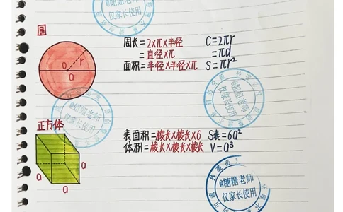 五年级上册数学手写笔记_小学全网线上同款资料_11号_五年级手写笔记&darr;