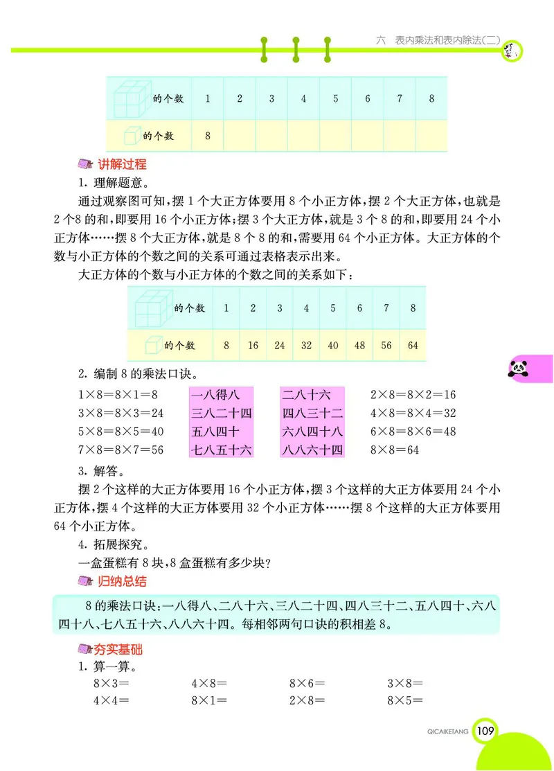 《七彩课堂》数学2年级上册（SJ）_二年级上下册资料_小学二年级学习资料-25年更新版_2-03、小学二年级数学上册_2-3-2、练习题、作业、试题、试卷_苏教版_电子册类
