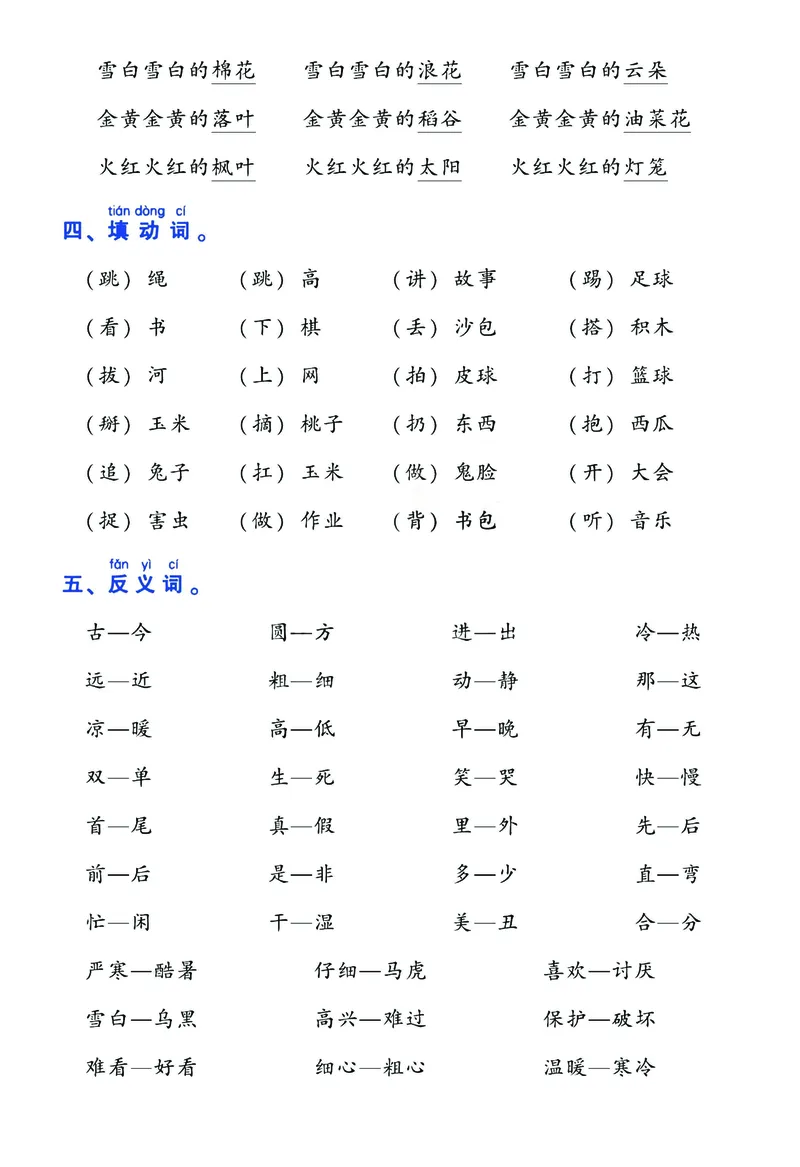 5.21易错核心考点(4)_一年级上下册资料_小学一年级学习资料-25年更新版_1-02、小学一年级语文下册_3-6-2-1、复习、知识点、归纳汇总_部编（人教）版_精品总结类资料（背读类）