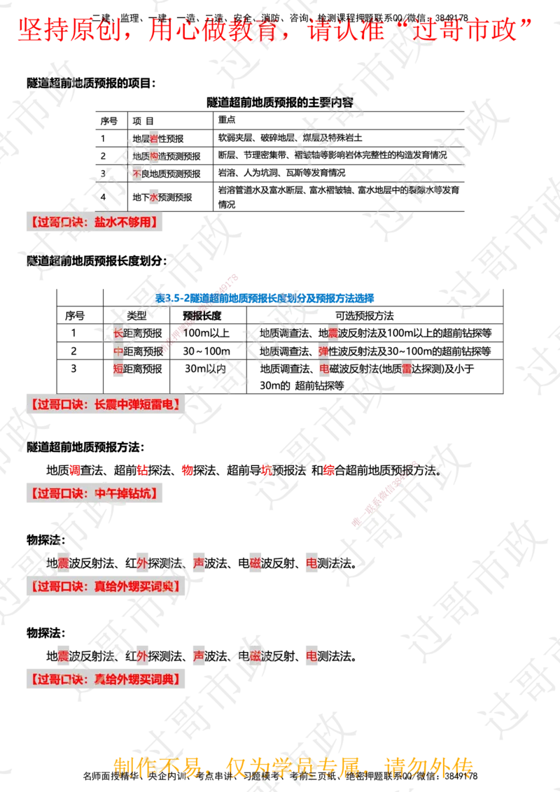03过哥市政一建口诀25版本-隧道篇_2026年一级建造师_2026年一建市政_2025年一建市政SVIP_05-考前密训✿央企特训✿机构普押_24-市政《口诀与总结》GG