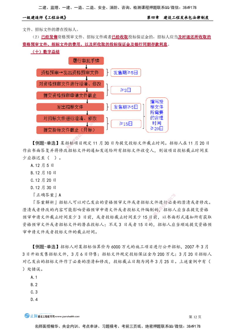 第四章　建设工程发承包法律制度_2026年一建法规_2025年一建法规SVIP_02-基础精讲✿高端面授✿深度强化_05-法规《基础精讲班》张小强JG_讲义