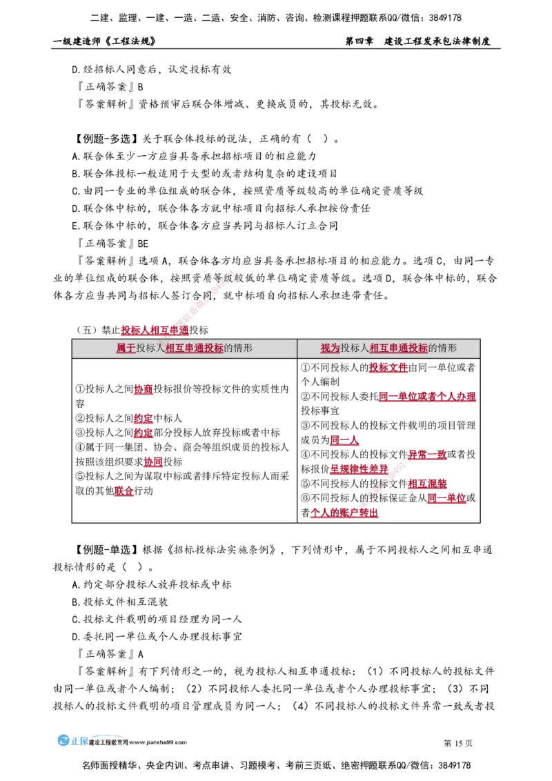 第四章　建设工程发承包法律制度_2026年一建法规_2025年一建法规SVIP_02-基础精讲✿高端面授✿深度强化_05-法规《基础精讲班》张小强JG_讲义