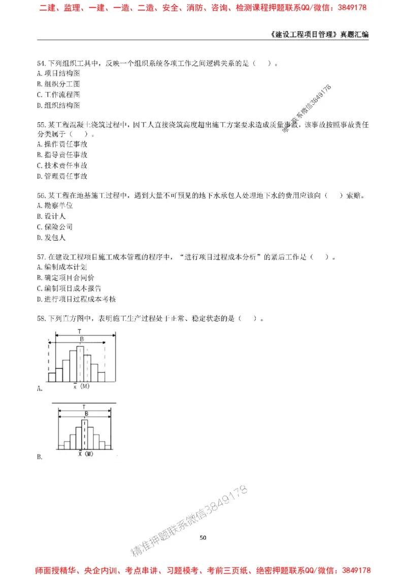 一级建造师《建设工程项目管理》真题汇编（2020-2024）_2026年一级建造师_2026年一建管理_2025年一建管理SVIP_01-精华文档✿电子教材✿历年真题_02-历年真题PDF