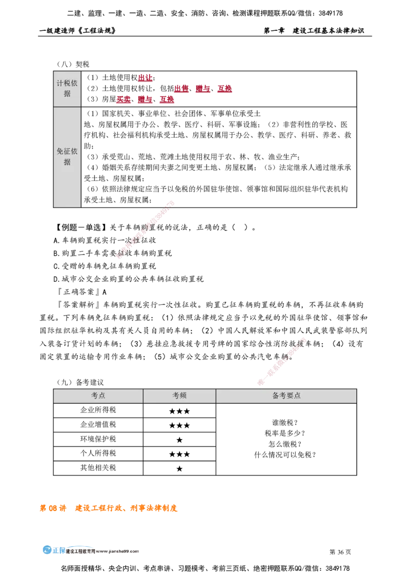 第一章　建设工程基本法律知识(1)_2026年一建法规_2025年一建法规SVIP_02-基础精讲✿高端面授✿深度强化_05-法规《基础精讲班》张小强JG_讲义