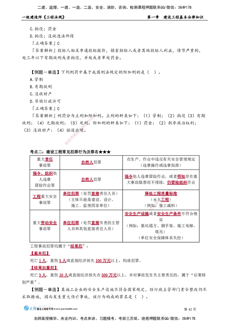第一章　建设工程基本法律知识(1)_2026年一建法规_2025年一建法规SVIP_02-基础精讲✿高端面授✿深度强化_05-法规《基础精讲班》张小强JG_讲义