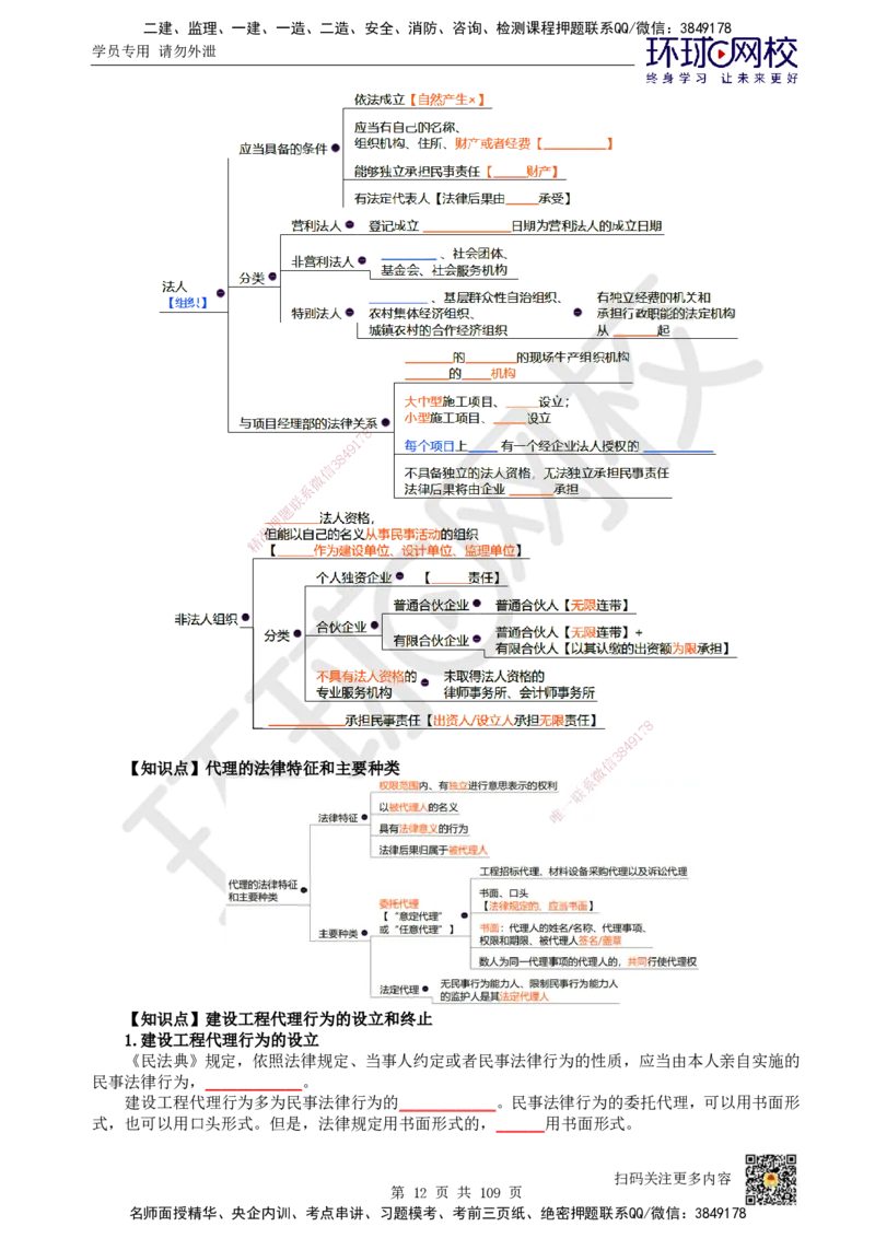 HQ-法规-重点知识闪记宝典_2026年一建法规_2025年一建法规SVIP_01-精华文档✿电子教材✿历年真题_67-法规《速记手册+知识点+考点清单+闪记宝典+总结资料》HQ