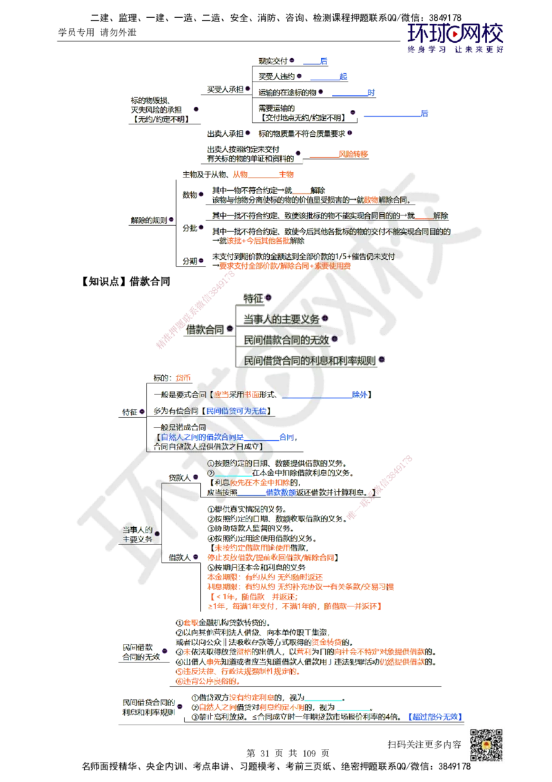 HQ-法规-重点知识闪记宝典_2026年一建法规_2025年一建法规SVIP_01-精华文档✿电子教材✿历年真题_67-法规《速记手册+知识点+考点清单+闪记宝典+总结资料》HQ